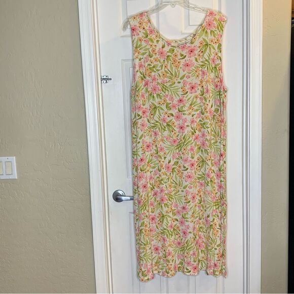 Anna Maxwell Floral Maxi Dress Size 32W - Picture 1 of 10